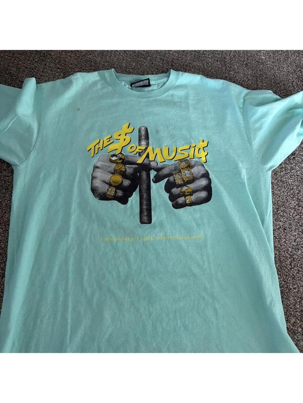 The Hundreds Men's Blue and Multi Tshirt